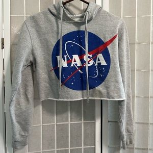 CHEMISTRY NASA crop sweater size S